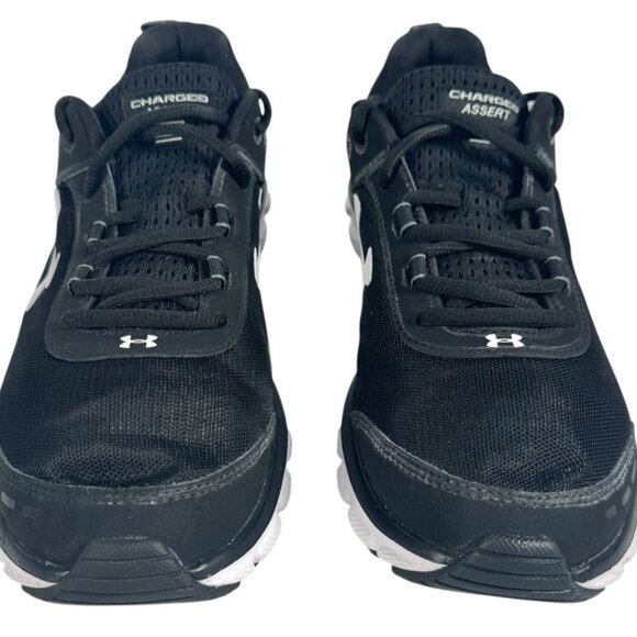 Under Armour Mens Size 10 Charged Assert 8 3021952-001 Running Shoes - Black - Picture 4 of 10